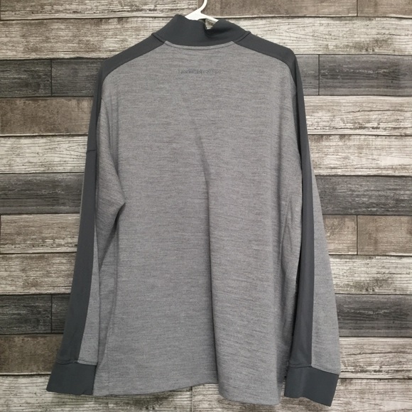 Nike Golf Tour Performance Dri Fit Pullover 1/4 Zip Fleece Men’s XL Gray Tesoro - Picture 4 of 11
